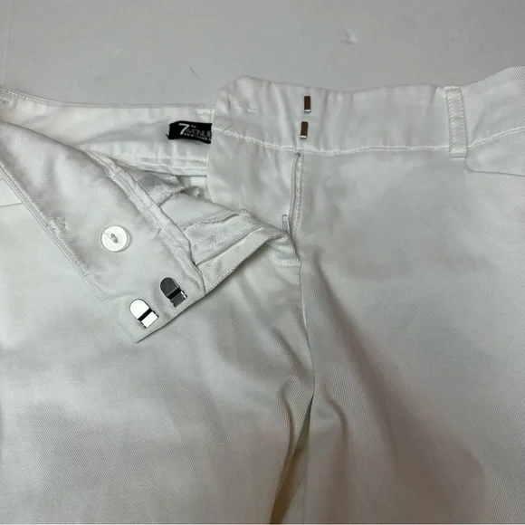 Vintage 90s New York & Company 7th Avenue Pants Cotton Twill Quiet Luxury Work - Picture 8 of 12